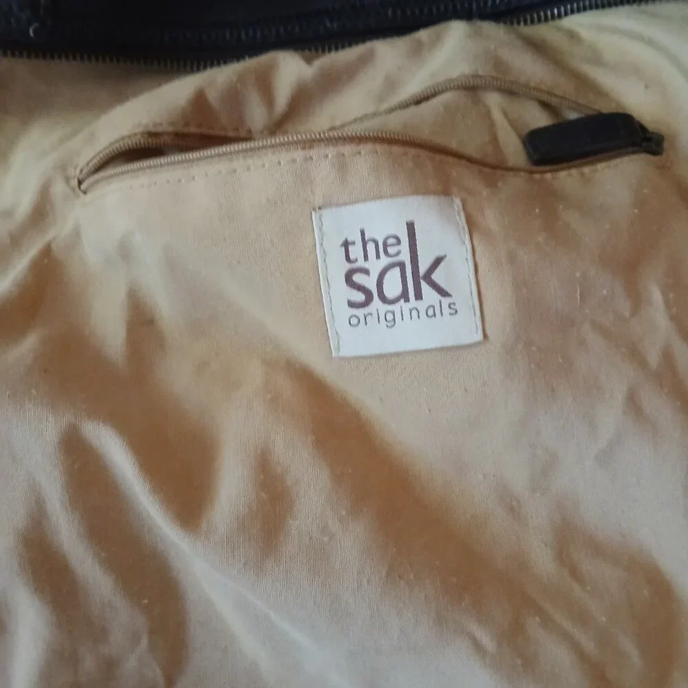 The Sak Women's Brown Pebbled Leather Hobo Handbag GUC - Picture 11 of 13